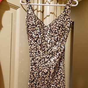 Sequin cocktail dress